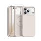 GONEZ Magnetic for iPhone 18 Pro Case/iPhone 17 Pro Case, Silicone Cover Black