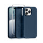 GONEZ Magnetic for iPhone 16 Pro Case, Silicone Cover Cobalt Blue