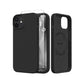 GONEZ Magnetic for iPhone 12/12 Pro Case, Silicone Cover Chalk Pink