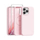 GONEZ Magnetic for iPhone 15 Pro Case, Silicone Cover Stone