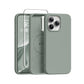 GONEZ Magnetic for iPhone 15 Pro Case, Silicone Cover Buttercream Yellow