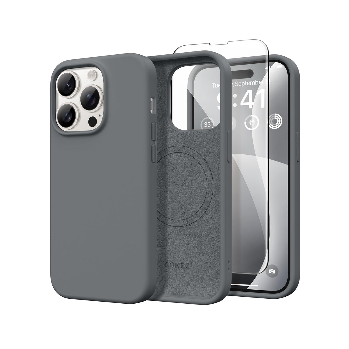 GONEZ Magnetic for iPhone 14 Pro Case
