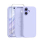 GONEZ Magnetic for iPhone 17 Case, Silicone Cover Dark Blue