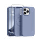 GONEZ Magnetic for iPhone 15 Pro Max Case, Silicone Cover Cherry Blossom