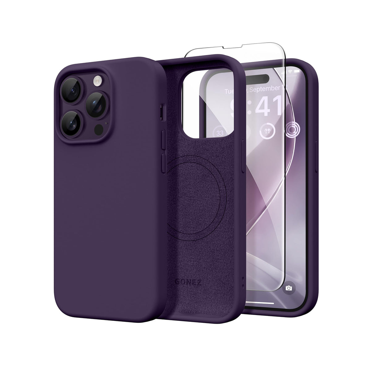 GONEZ Magnetic for iPhone 14 Pro Case