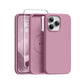 GONEZ Magnetic for iPhone 15 Pro Max Case, Silicone Cover Stone