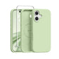 GONEZ Magnetic for iPhone 17 Case, Silicone Cover Peach Pink