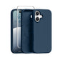 GONEZ Magnetic for iPhone 16 Case, Silicone Cover Buttercream Yellow