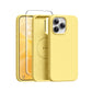 GONEZ Magnetic for iPhone 15 Pro Max Case, Silicone Cover Blue