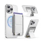 GONEZ for MagSafe Wallet with Stand, White