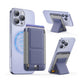 GONEZ for MagSafe Wallet with Stand,Lavender Gray