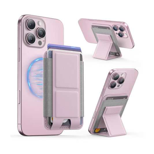 GONEZ for MagSafe Wallet with Stand,Pink