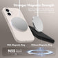 GONEZ Magnetic for iPhone 17 Case, Silicone Cover Stone