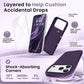 GONEZ for iPhone 18 Pro Case, Deep Purple