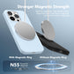 GONEZ Magnetic for iPhone 16 Pro Max Case, Silicone Cover Blue
