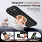 GONEZ Magnetic for iPhone 18 Pro Case/iPhone 17 Pro Case, Silicone Cover Black