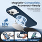 GONEZ Magnetic for iPhone 18 Pro Max Case/iPhone 17 Pro Max Case, Silicone Cover Dark Blue