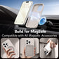 GONEZ Magnetic for iPhone 16 Pro Max Case, Silicone Cover Stone
