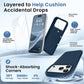 GONEZ Magnetic for iPhone 18 Pro Max Case/iPhone 17 Pro Max Case, Silicone Cover Dark Blue