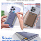 GONEZ for MagSafe Wallet with Stand,Lavender Gray