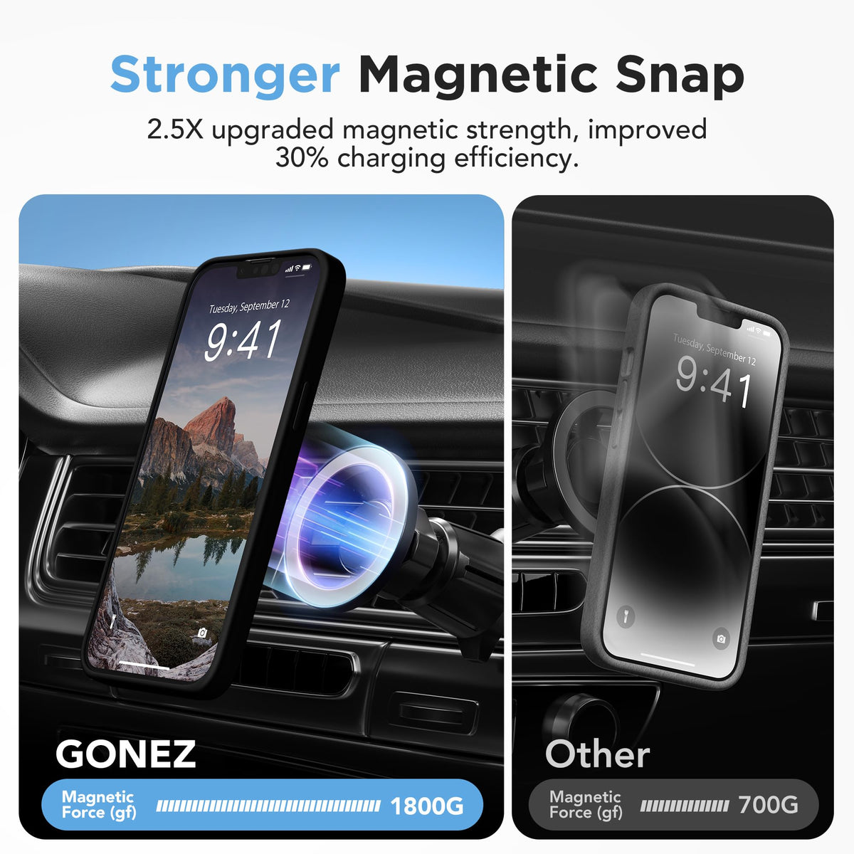 GONEZ Magnetic for iPhone 13 Pro Max Case,Compatible with MagSafe