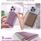 GONEZ for MagSafe Wallet with Stand, Blackcurrant