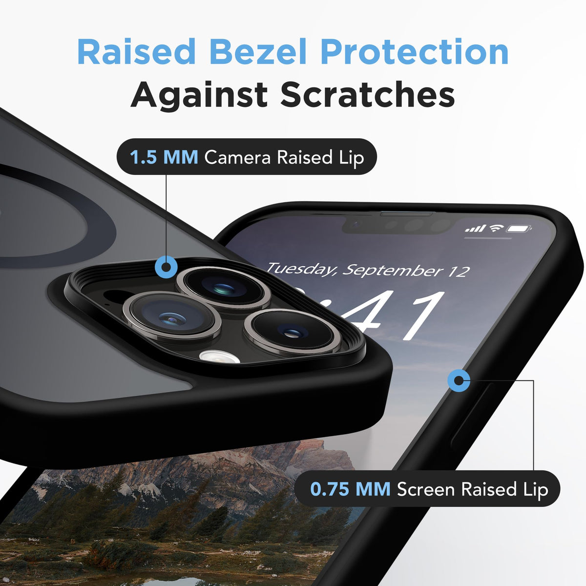 GONEZ Magnetic for iPhone 13 Pro Max Case,Compatible with MagSafe