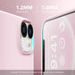 GONEZ Magnetic for iPhone 12/12 Pro Case, Silicone Cover Chalk Pink