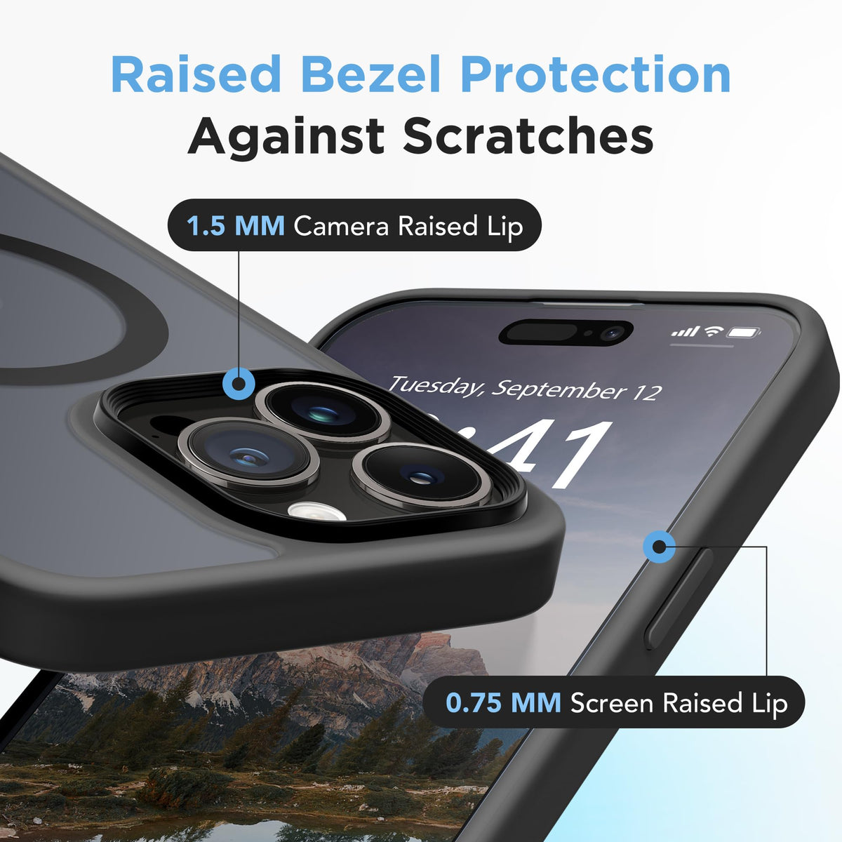 GONEZ Magnetic for iPhone 14 Pro Max Case,Compatible with MagSafe