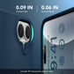 GONEZ Magnetic for iPhone 17 Case, Silicone Cover Dark Blue