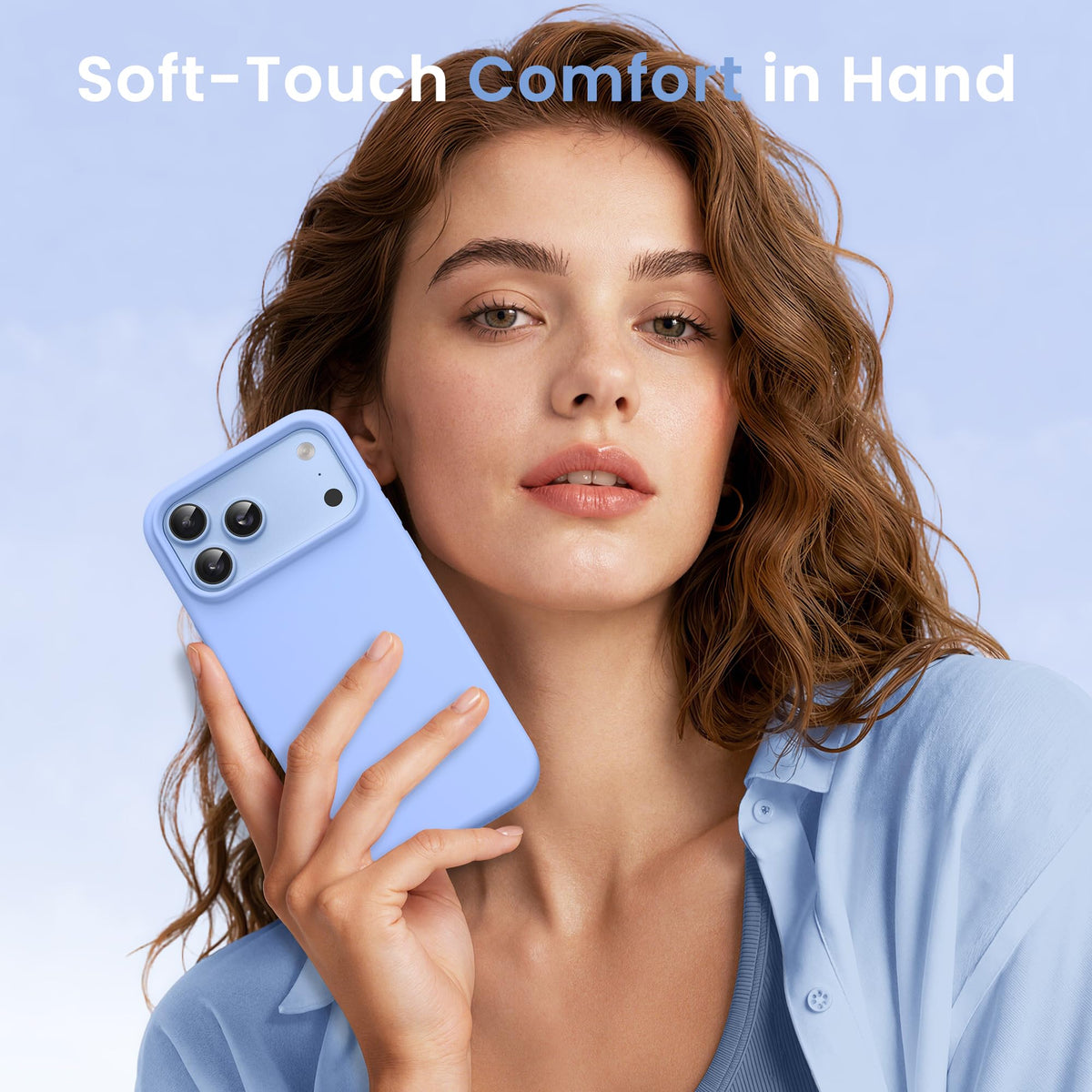 GONEZ for iPhone 18 Pro Case, Gulf Blue