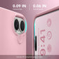 GONEZ Magnetic for iPhone 17 Case, Silicone Cover Peach Pink