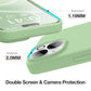 GONEZ for iPhone 15 Case, Liquid Silicone Case