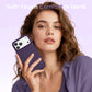 GONEZ Magnetic for iPhone 18 Pro Max Case/iPhone 17 Pro Max Case, Silicone Cover Deep Purple