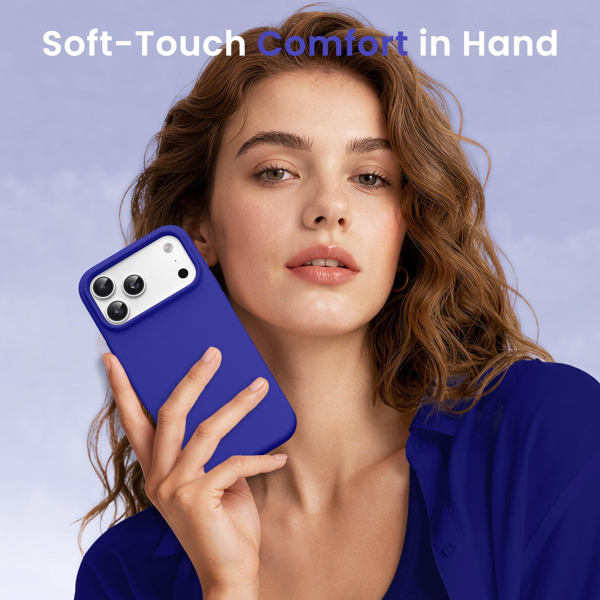 GONEZ for iPhone 18 Pro Max Case, Deep Blue