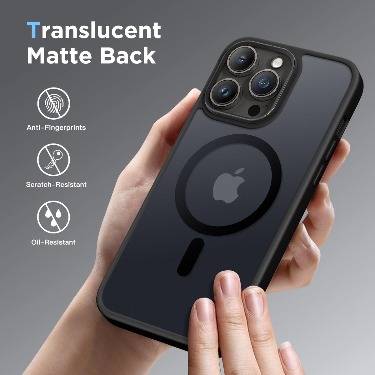 GONEZ Magnetic for iPhone 13 Pro Max Case,Compatible with MagSafe