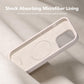 GONEZ Magnetic for iPhone 14 Pro Max Case, Silicone Cover Blackcurrant