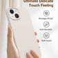 GONEZ Magnetic for iPhone 13/14 Case, Silicone Cover Stone