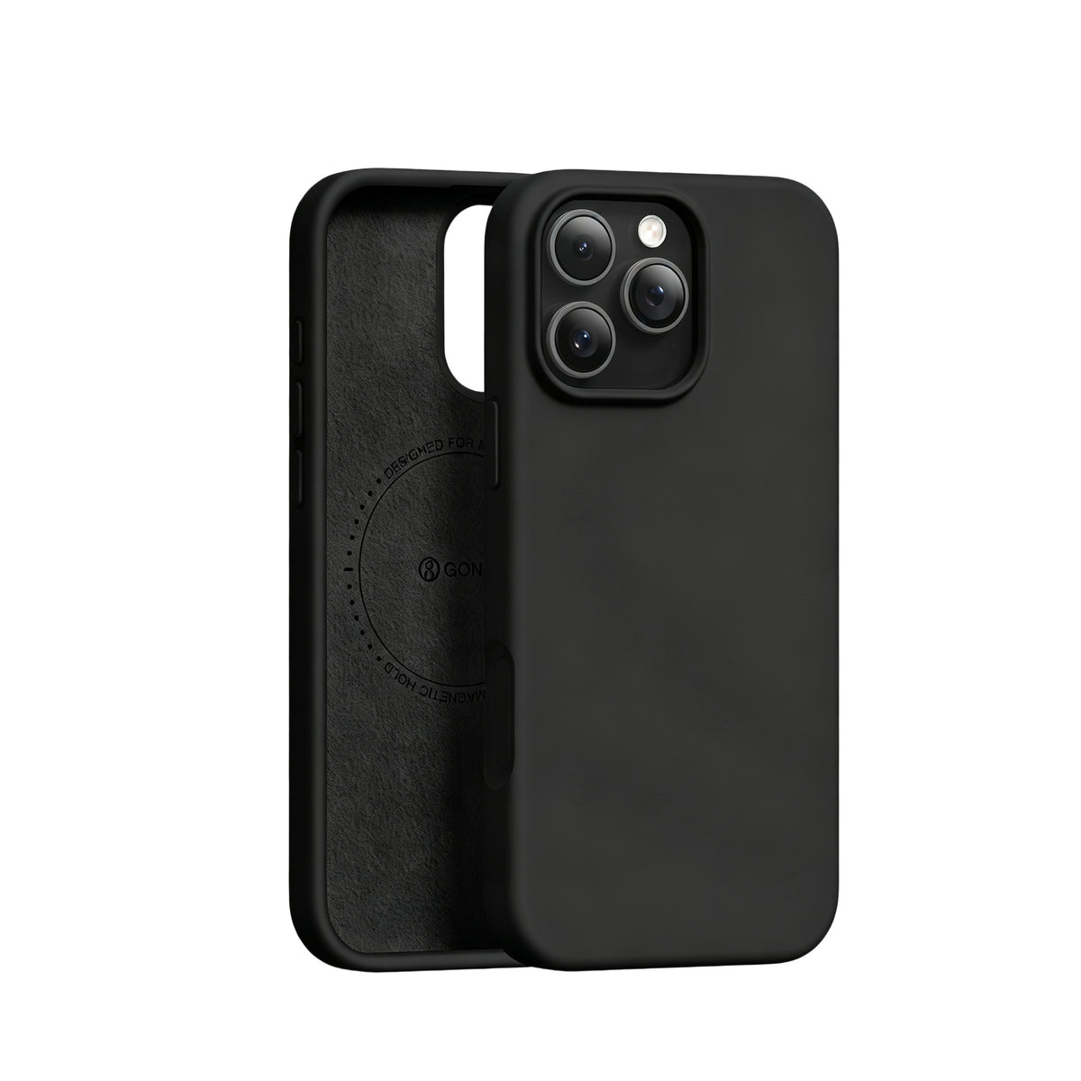 GONEZ Magnetic for iPhone 16 Pro Max Case, Silicone Cover Stone