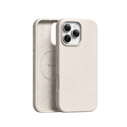 GONEZ Magnetic for iPhone 16 Pro Max Case, Silicone Cover Stone