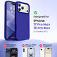 GONEZ for iPhone 18 Pro Max Case, Deep Blue