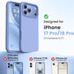 GONEZ for iPhone 18 Pro Case, Gulf Blue