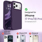 GONEZ for iPhone 18 Pro Case, Deep Purple