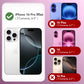 GONEZ Magnetic for iPhone 16 Pro Max Case, Silicone Cover Cherry Blossom