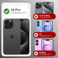 GONEZ Magnetic for iPhone 16 Pro Case, Silicone Cover Brown