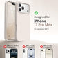 GONEZ Magnetic for iPhone 18 Pro Max Case/iPhone 17 Pro Max Case, Silicone Cover Stone