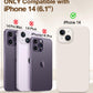 GONEZ Magnetic for iPhone 13/14 Case, Silicone Cover Stone